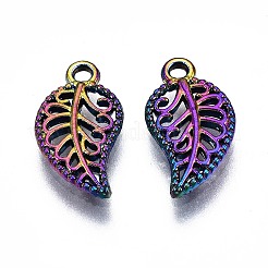 Rainbow Color Alloy Charms&nbsp;PALLOY-S180-219-NR