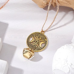 3Pcs Iron Bell Pendant Decorations&nbsp;HJEW-JM02504