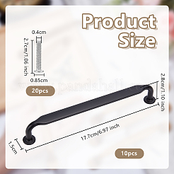 Alloy Cabinet Drawer Handles&nbsp;FIND-WH0173-406