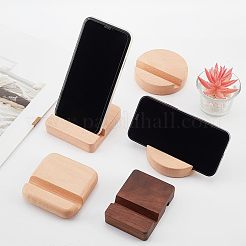 Beech Wood Mobile Phone Holders&nbsp;LS-AJEW-WH0248-153