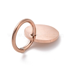 Ion Plating(IP) 304 Stainless Steel Mirror Polished Finish Charms&nbsp;STAS-G276-02RG