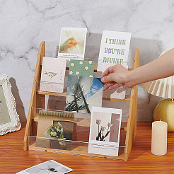 Bamboo Acrylic Display Case&nbsp;ODIS-WH0030-176A-01
