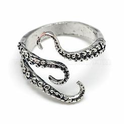 Adjustable Alloy Cuff Finger Rings&nbsp;RJEW-S038-012