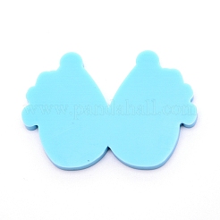 Teardrop with Lady Silicone Statue Pendant Molds&nbsp;DIY-WH0175-54