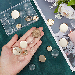 DIY Blank Dome Brooch Making Kit&nbsp;DIY-UN0004-39