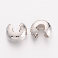 Brass Crimp Beads Covers&nbsp;EC266-2NF