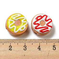 Handmade Lampwork Enamel Beads Strands&nbsp;LAMP-A001-F03