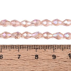 Transparent Electroplate Glass Beads Strands&nbsp;LS-EGLA-N013-T4mm-B29