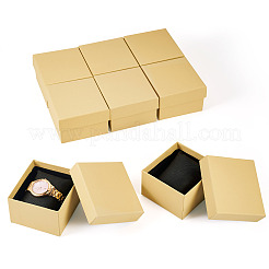 Rectangle Paper Jewelry Gift Boxes&nbsp;CON-TAC0010-91G