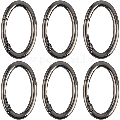 10Pcs Zinc Alloy Spring Gate Rings&nbsp;FIND-SP0004-31B