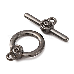 Alloy Toggle Clasps&nbsp;FIND-G098-01B