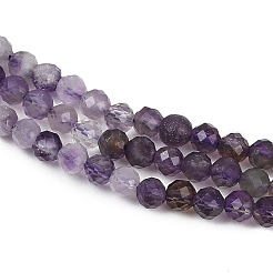 Natural Amethyst Beads Strands&nbsp;LS-G-RM2025-B38-3mm