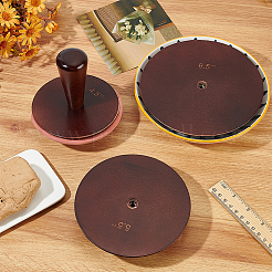 Wood Mushroom Anvil Set&nbsp;TOOL-WH0155-104