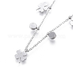 304 Stainless Steel Pendant Necklaces&nbsp;NJEW-K120-01