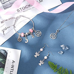 Tibetan Style Alloy Large Hole European Dangle Charms & Alloy European Dangle Charms&nbsp;PALLOY-PH0013-74-RS