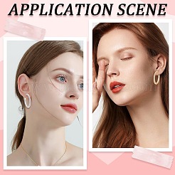 4Pcs 2 Colors Brass Hoop Earrings for Women&nbsp;EJEW-BBC0001-77B