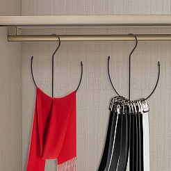 Iron S-Shaped Shoe Hanger&nbsp;AJEW-WH0643-003
