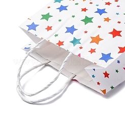 Star Print Paper Packing Tote Bags&nbsp;CARB-R001-01D