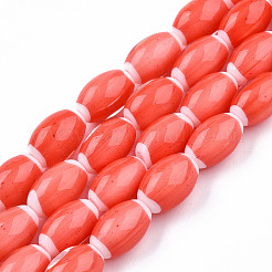 Handmade Lampwork Beads Strands&nbsp;LAMP-N023-004-10