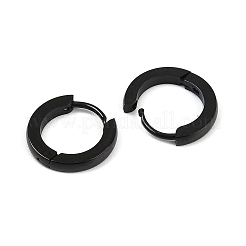 Personalized Unisex 304 Stainless Steel Huggie Hoop Earrings&nbsp;X-EJEW-G121-47-1
