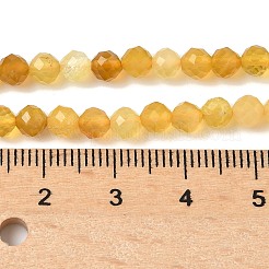Natural Yellow Opal Beads Strands&nbsp;G-D306-A05-4mm