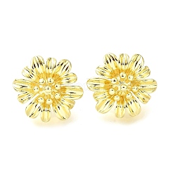 Brass Stud Earrings for Women&nbsp;LS-EJEW-F365-04LG