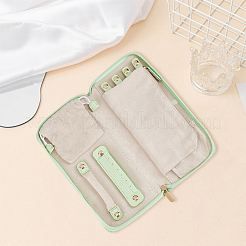 PU Leather Jewelry Zipper Bags&nbsp;ABAG-WH20001-41A
