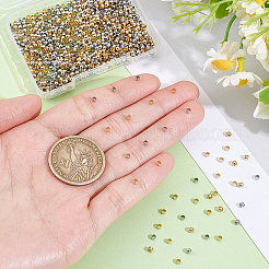 800Pcs 2 Colors 304 Stainless Steel Spacer Beads&nbsp;STAS-BBC0009-75B
