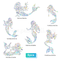Waterproof PVC Laser No-Glue Stickers&nbsp;DIY-WH0304-221N