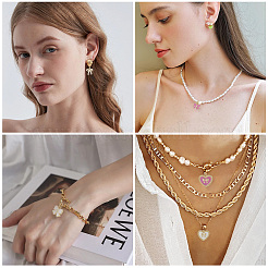 10Pcs 2 Colors Brass Pendants&nbsp;KK-BBC0021-67