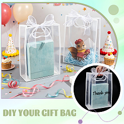 24Pcs PP Plastic Gift Tote Bags&nbsp;ABAG-GA0001-39