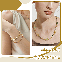8 Styles Brass Spacer Beads&nbsp;KK-BC0014-99G