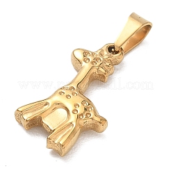 304 Stainless Steel Pendants&nbsp;STAS-B141-01A-G