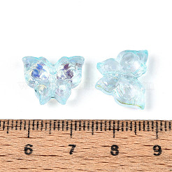 Electroplate Transparent Glass Beads Strands&nbsp;EGLA-T029-06A