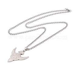 Non-Tarnish 304 Stainless Steel Necklaces&nbsp;NJEW-Q338-12P