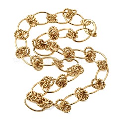 13MM Brass Oval Link Chain Necklaces&nbsp;NJEW-L013-02G