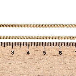 Unisex Casual Style 304 Stainless Steel Twisted Chain Necklaces&nbsp;STAS-O037-16G