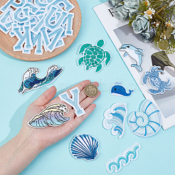 Ocean Theme Patches&nbsp;DIY-PH0034-66