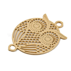 Rack Plating Brass Hollow Out Connector Charms&nbsp;KKC-D001-29KCG