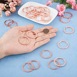 Alloy Split Key Rings&nbsp;PALLOY-TAC0001-01C-RG