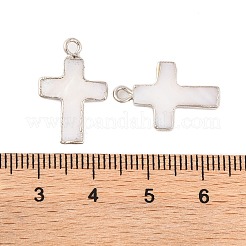 Natural Freshwater Shell Pendants&nbsp;BSHE-S304-20P