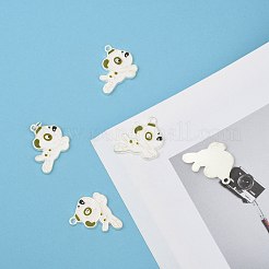 Alloy Enamel Puppy Charms&nbsp;EA514Y-1