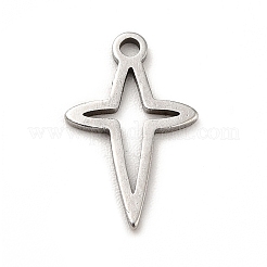 Non-Tarnish 201 Stainless Steel Pendants&nbsp;STAS-P312-15P