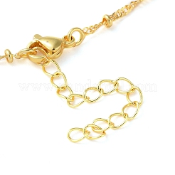 Rack Plating Brass Satellite Chain Necklaces&nbsp;NJEW-K256-01G