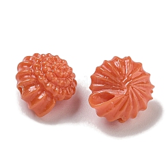 Synthetic Coral Carved Beads Strands&nbsp;CORA-I023-05B