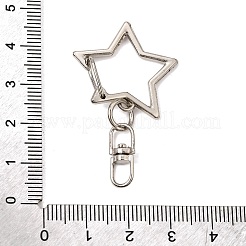 Alloy Swivel Clasps&nbsp;AL-CBAAE66-02P