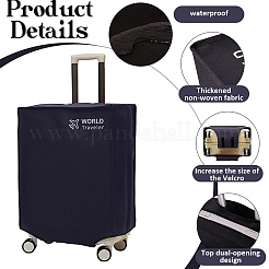 Non-woven Fabric Luggage Dust Cover&nbsp;AJEW-WH20816-089A