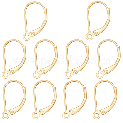 5 Pairs 925 Sterling Silver Leverback Earring Findings&nbsp;STER-BBC0009-20