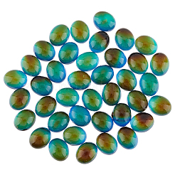 Translucent Glass Cabochons&nbsp;GLAA-FH0001-54