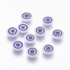 Handmade Lampwork Evil Eye Cabochons&nbsp;LAMP-P043-A07